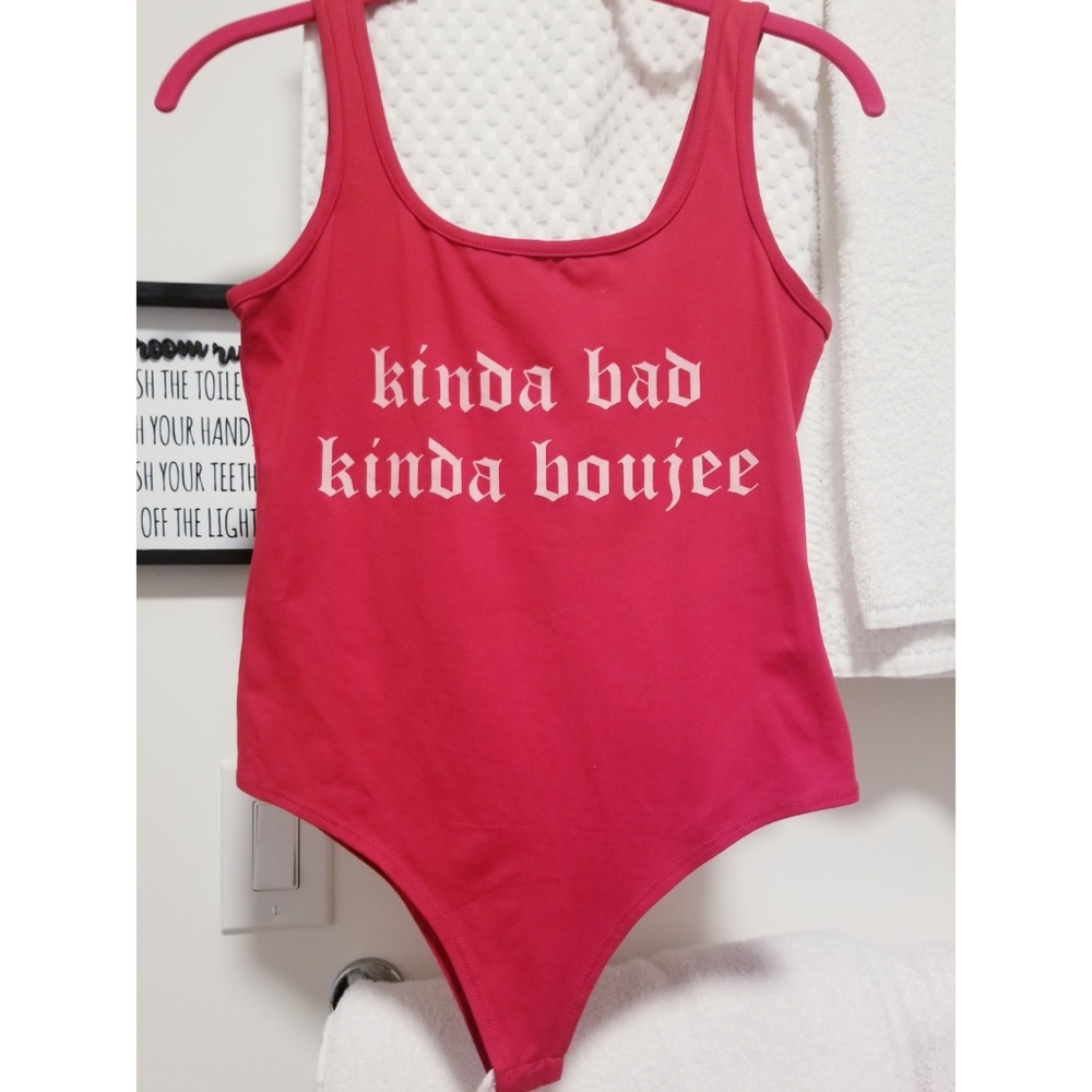 Red Bodysuit size S